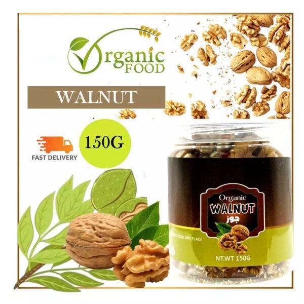 150g Walnut USA Premium Roasted (Unsalted) Raw Ready to Eat