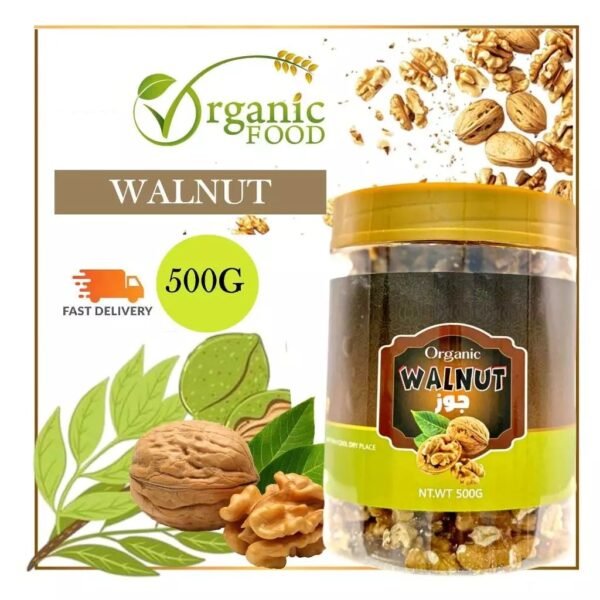 500g Walnut USA Premium Roasted (Unsalted) Raw Ready to Eat